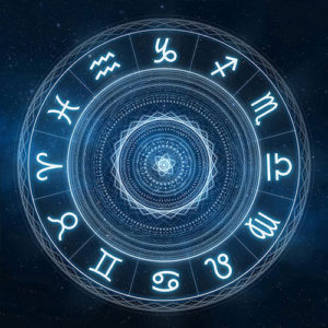 Astrology wheel